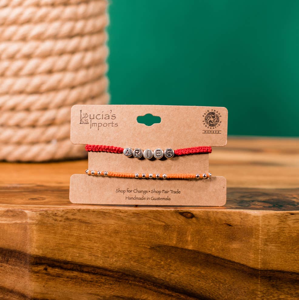 Aries Zodiac Bracelet