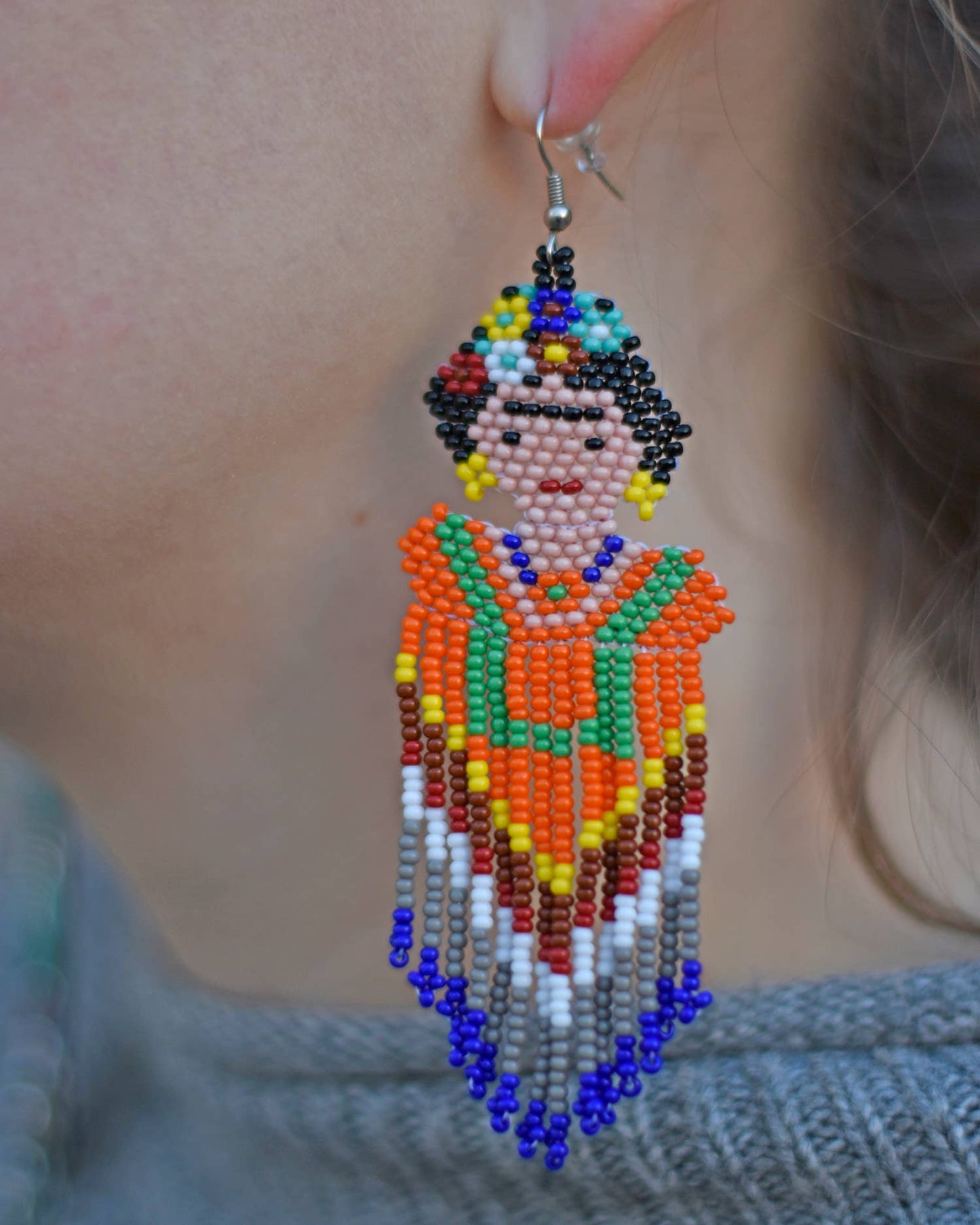 Frida Beaded Earrings