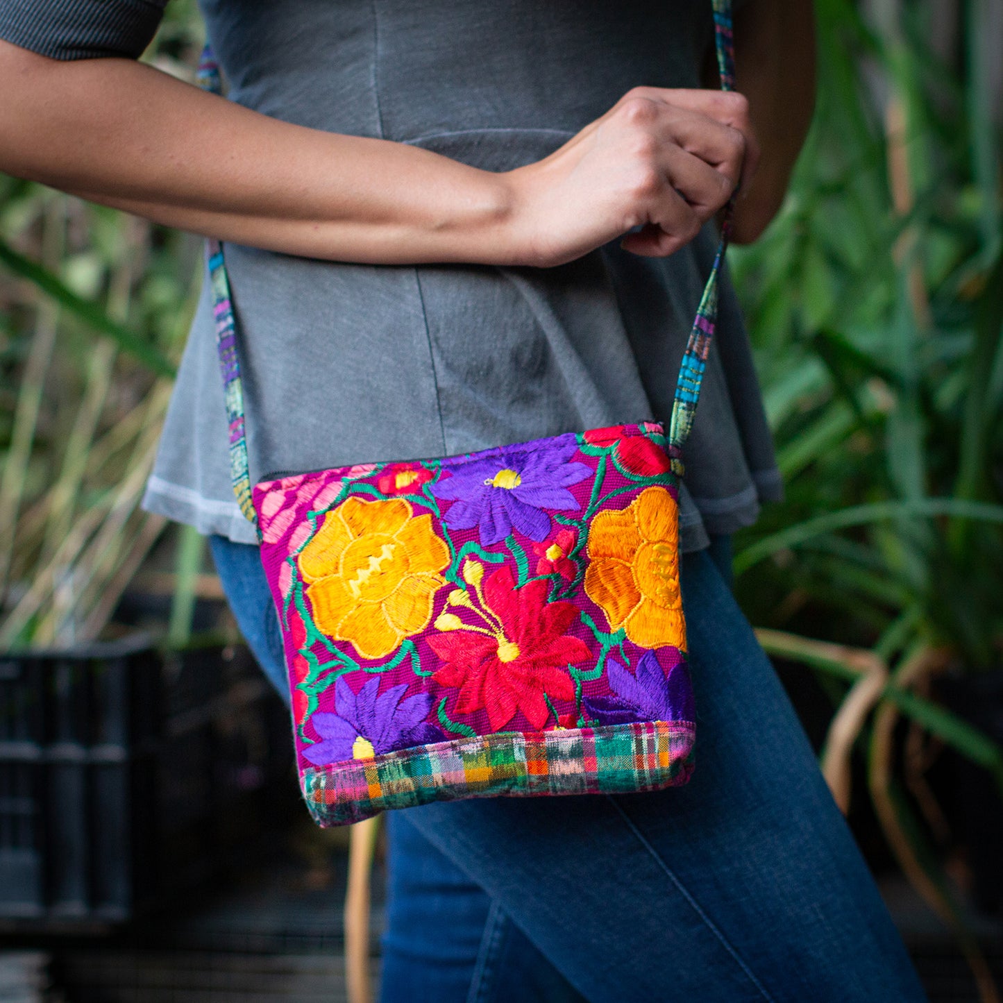 Small Floral Crossbody