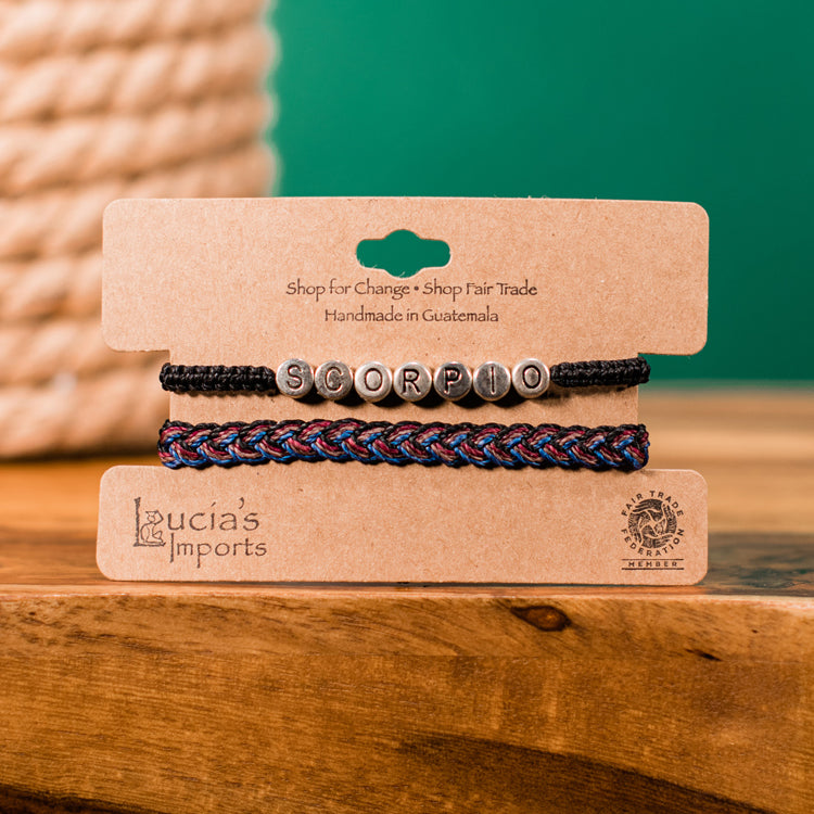 Scorpio Zodiac Bracelet