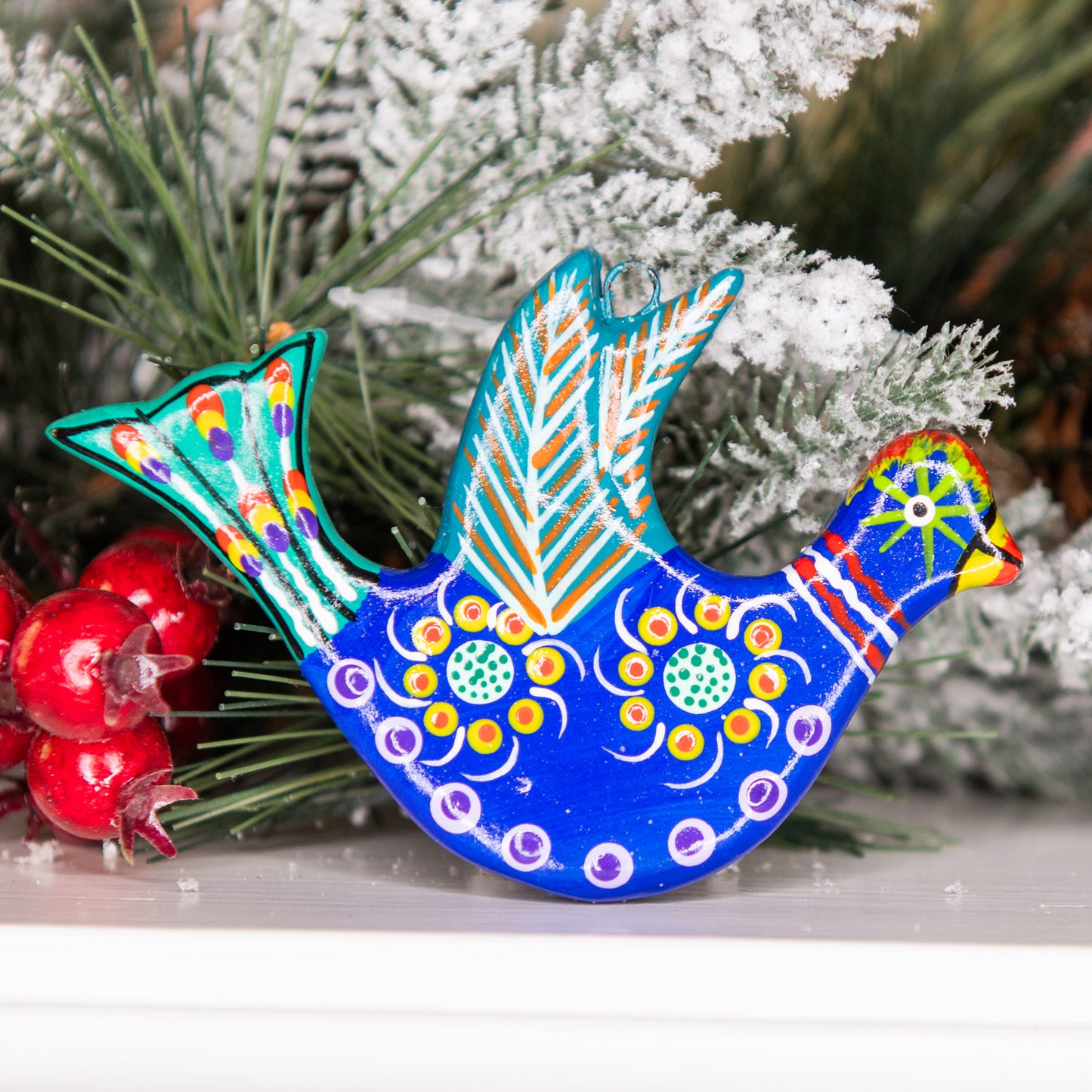 Peace Dove Ceramic Ornament