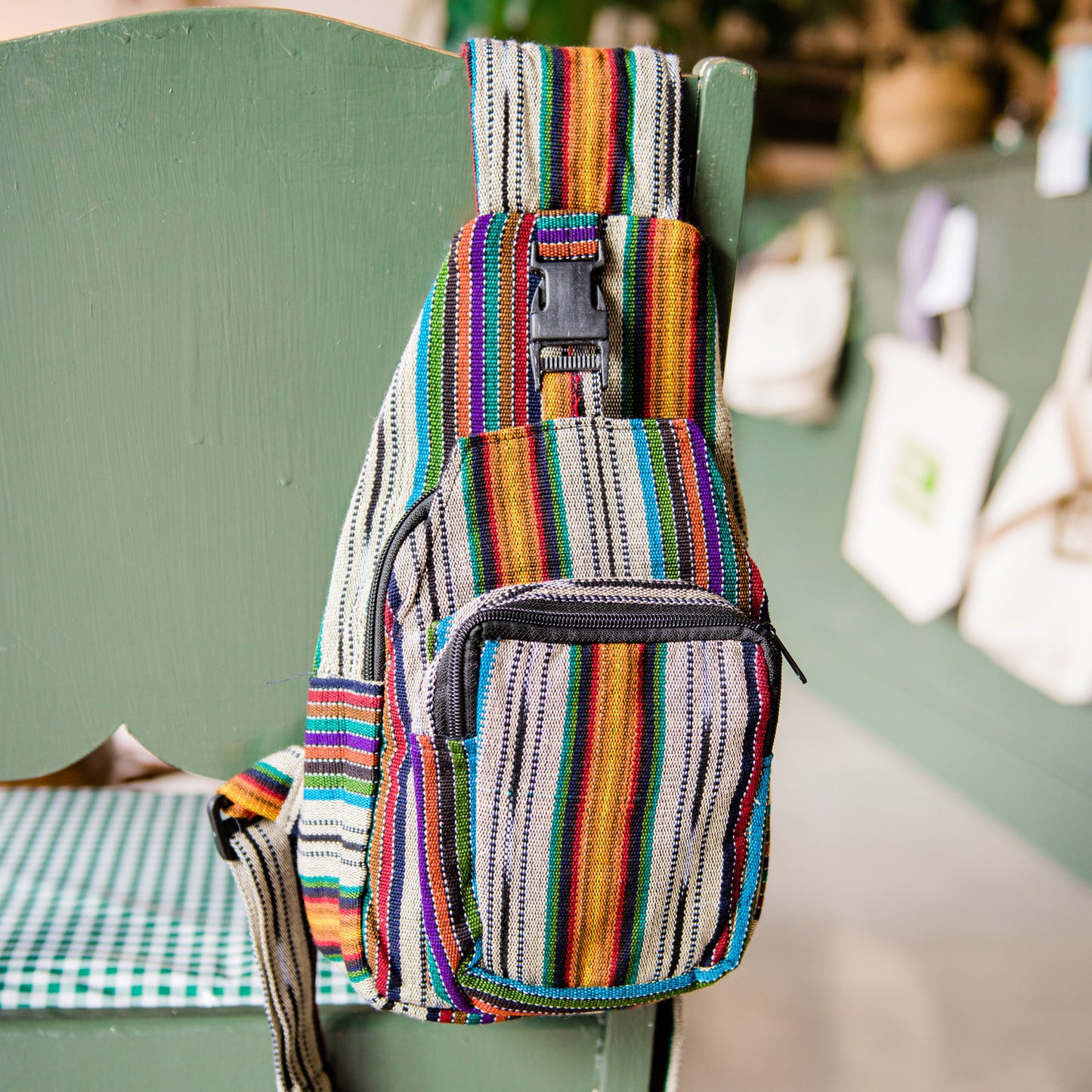 Ikat Harp Bag