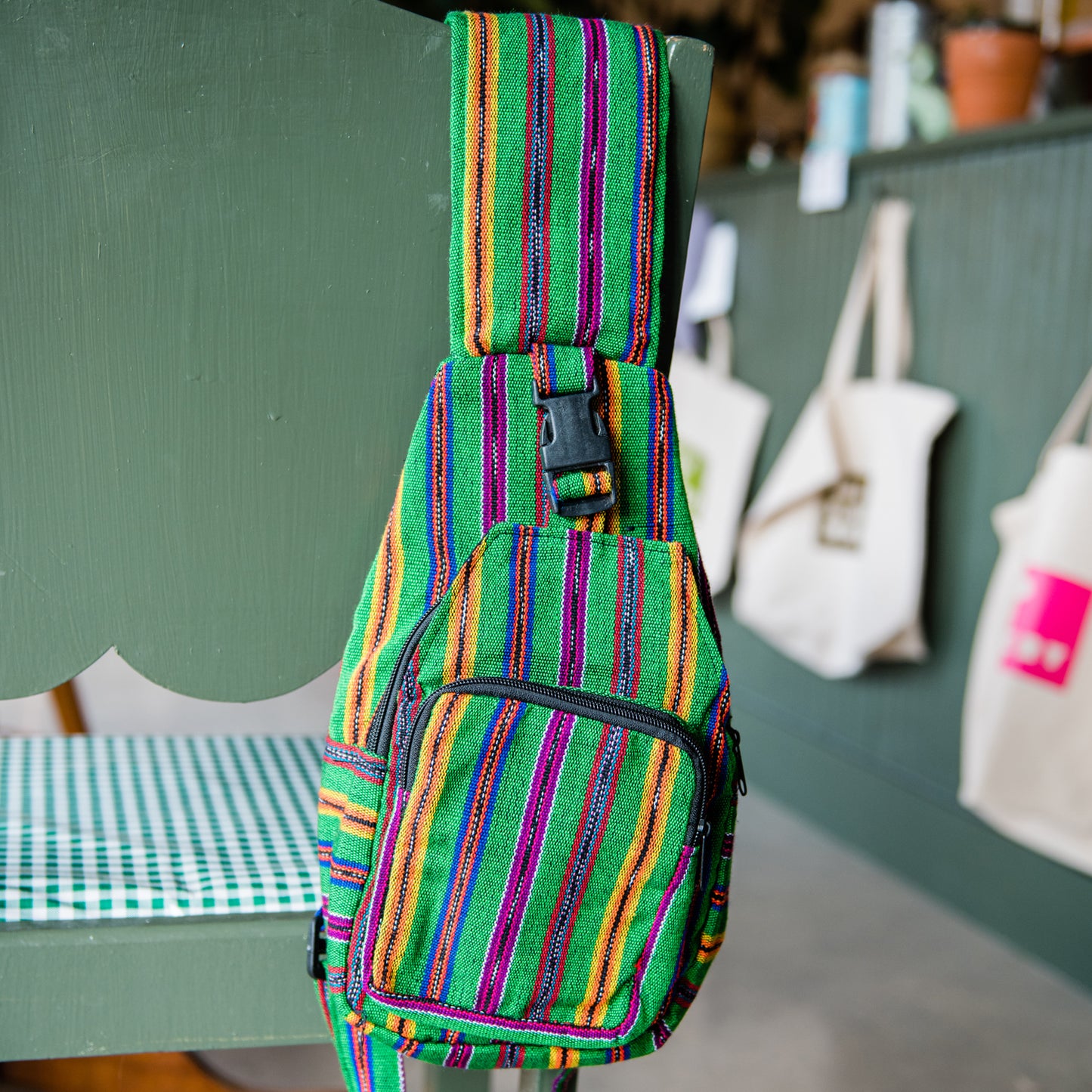 Ikat Harp Bag