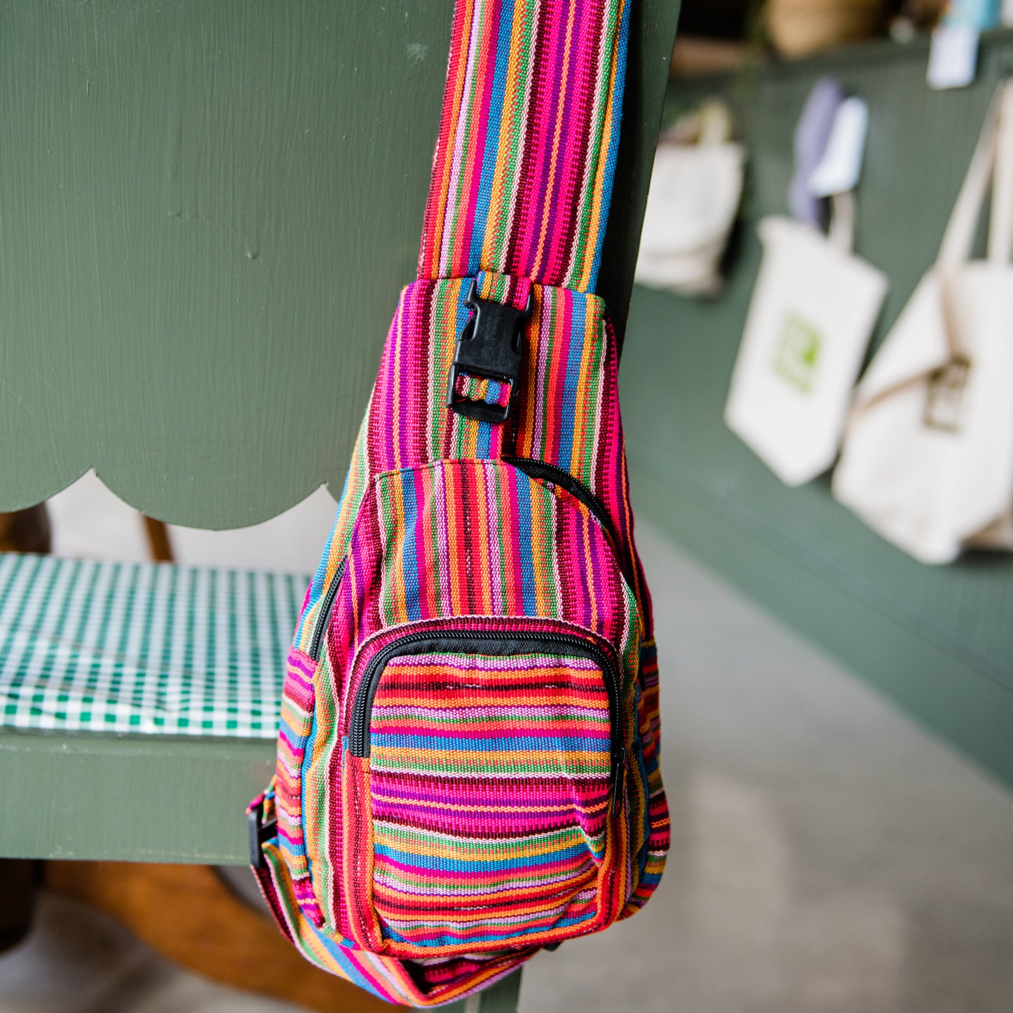 Ikat Harp Bag