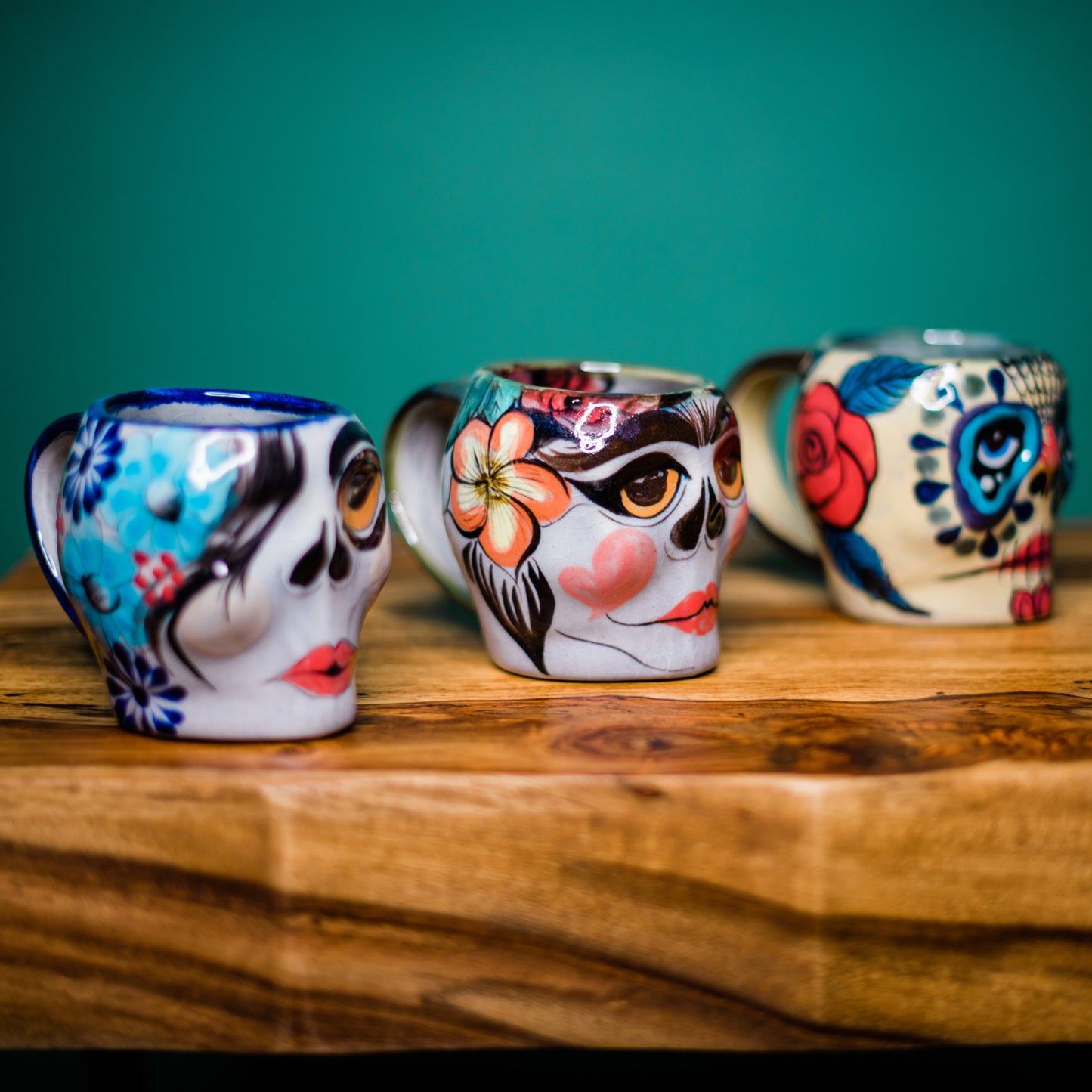 La Catrina Sugar Skull Mug