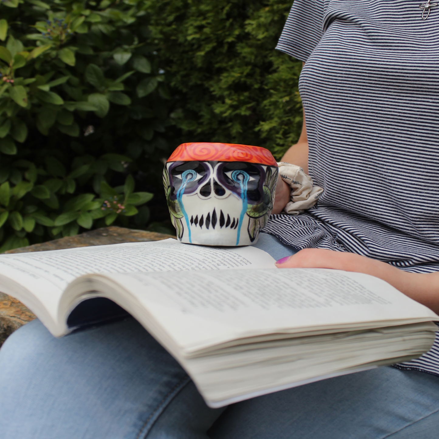 Sugar Skull Skeleton Mug