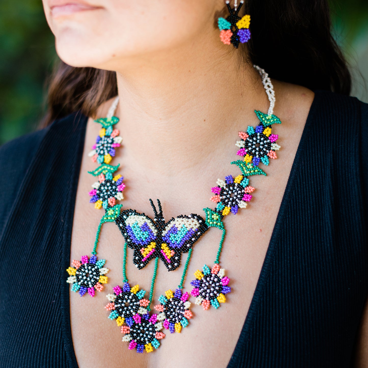 Butterfly Necklace Set - Assorted