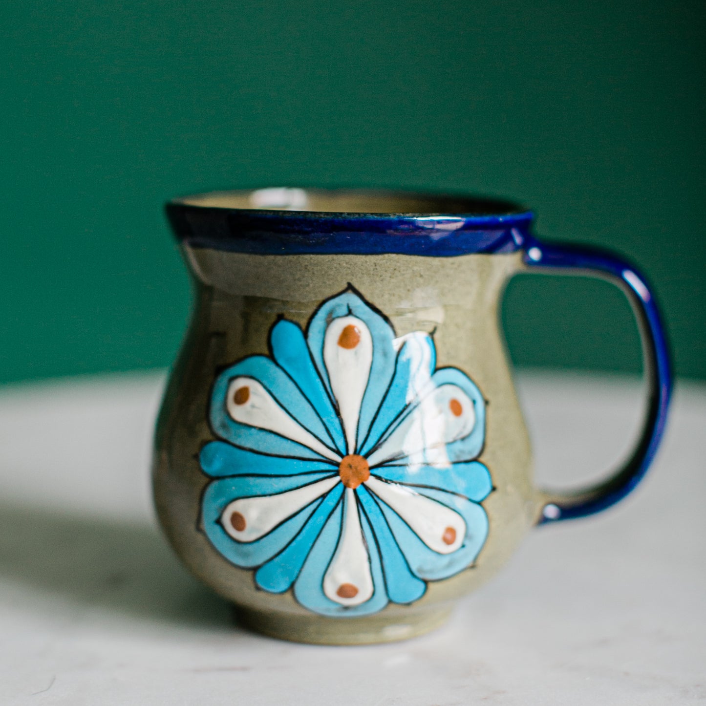 Floral Coffee Cup
