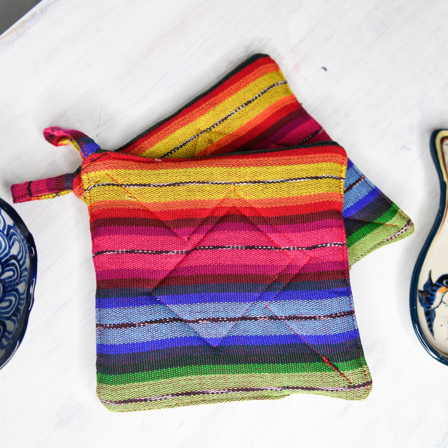 Set of 2 Matching Square Potholders