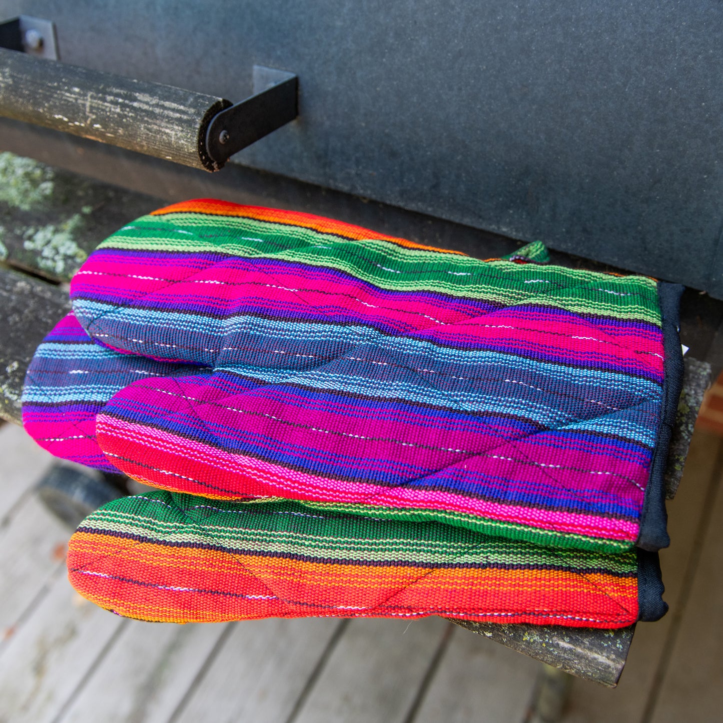Set of 2 Matching Oven Mitts