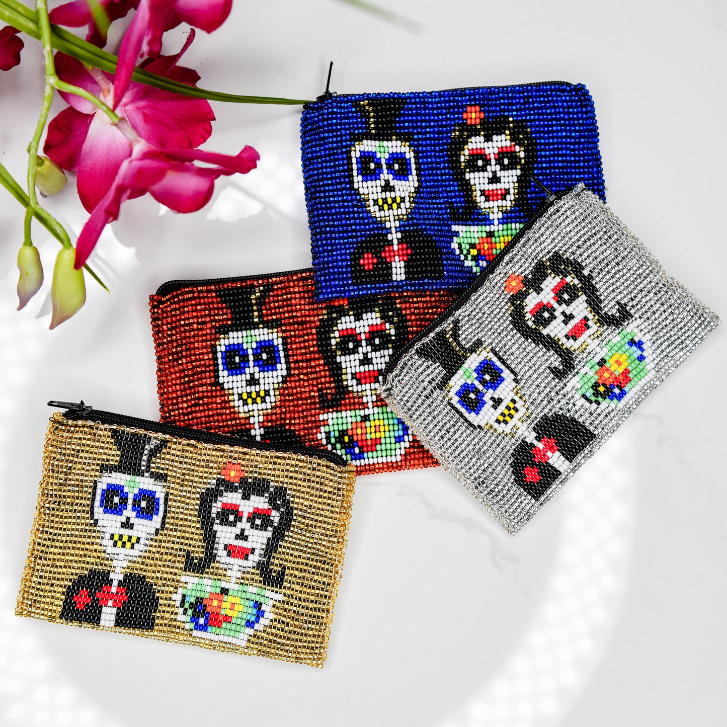 Day of the Dead Coin Bag