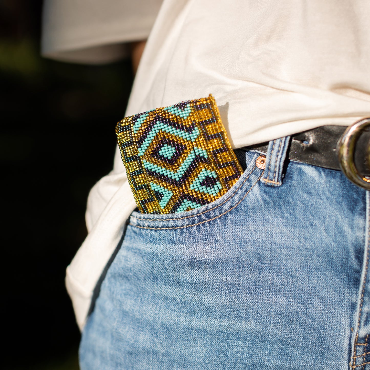 Beaded Coin Bag