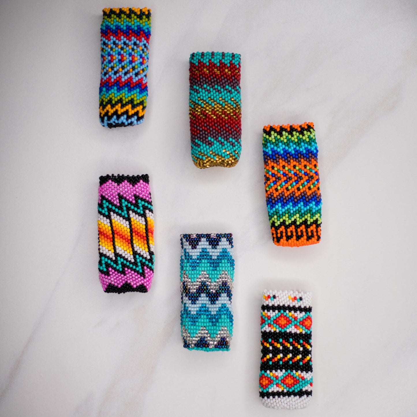 beaded lighter cover fair trade guatemalan accessory ethical goods handmade home decor