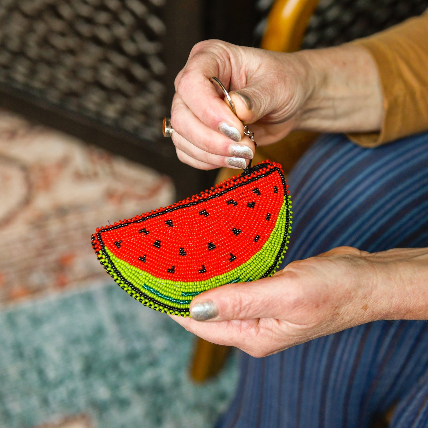 Watermelon Tutti Frutti Coin Purse