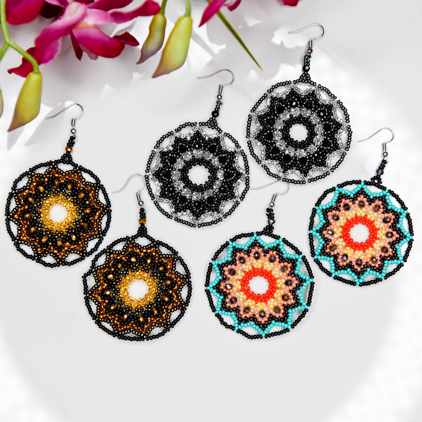 Mandala Earrings