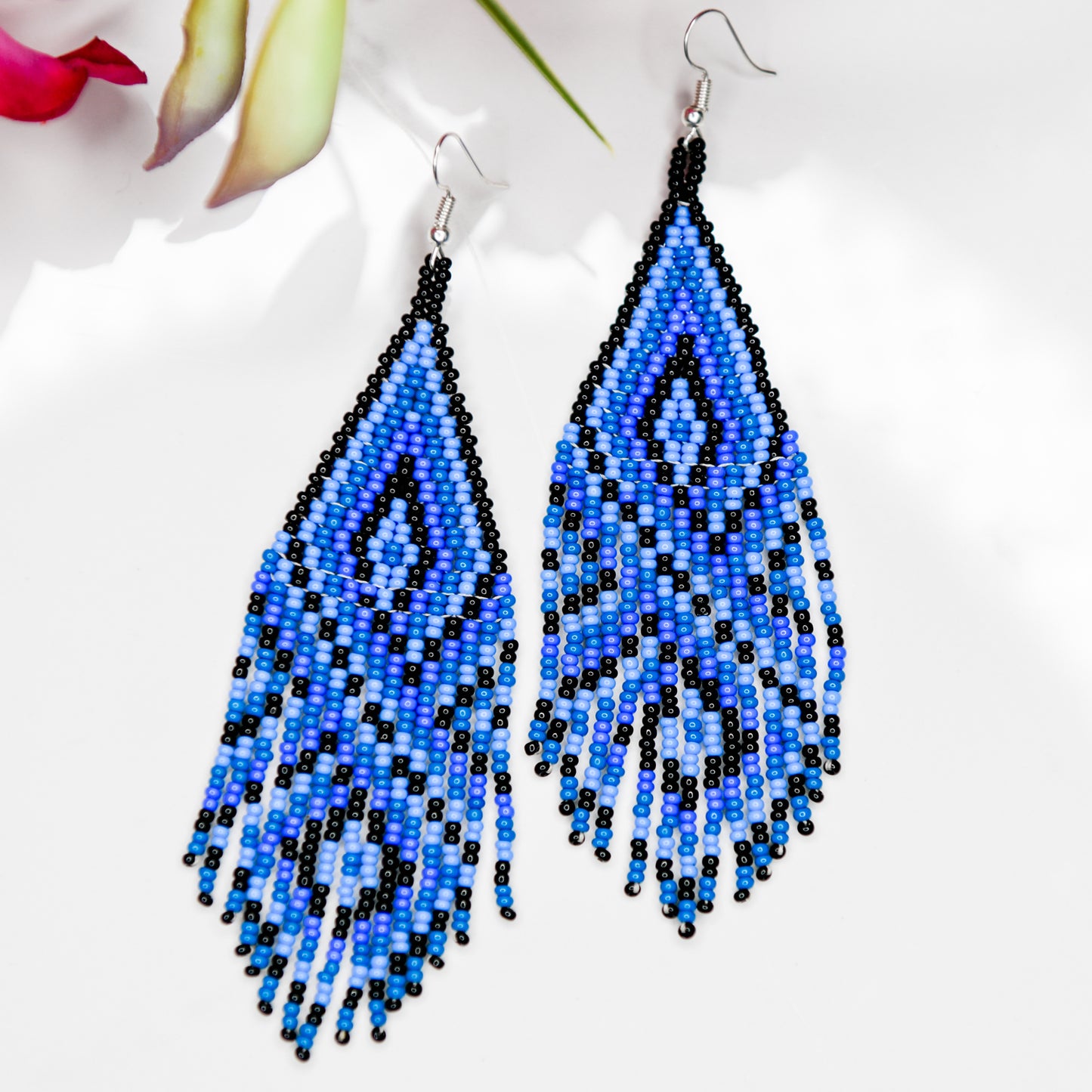 Triangle Fringe Earrings