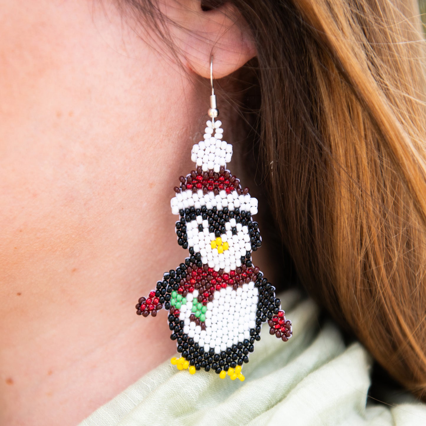 Holiday Penguin Earrings