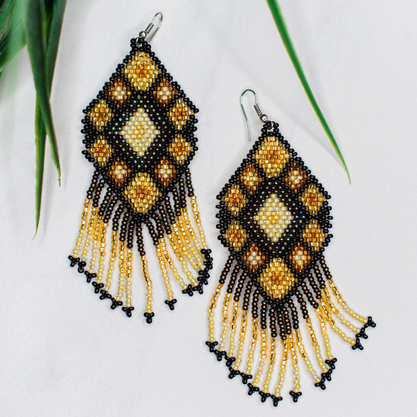 Beaded Kite Earrings - Lg (CLOSEOUT 40% off)