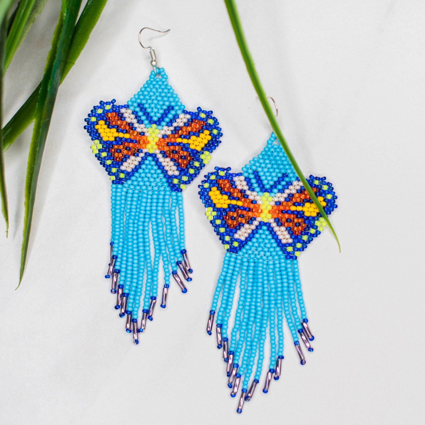 Buttterfly Fringe Earring