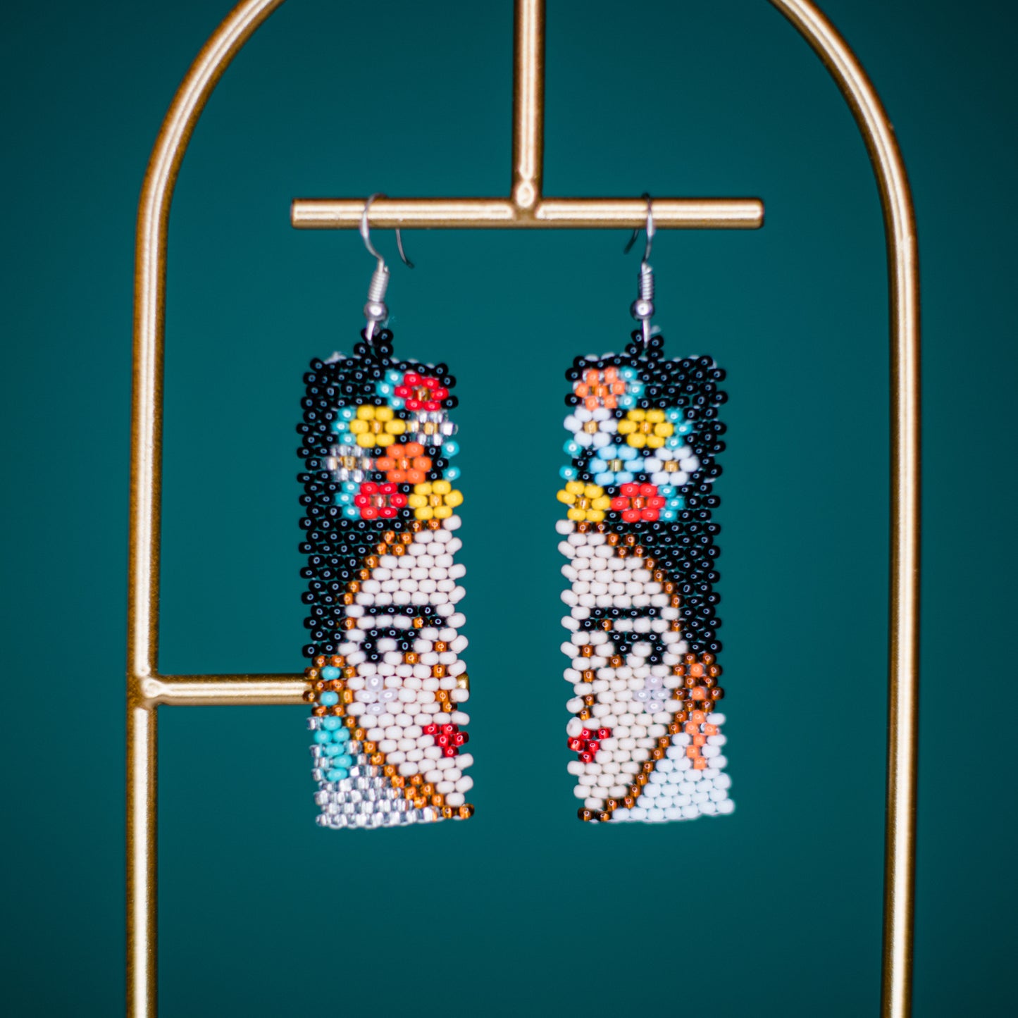 Split Frida Kahlo Earring