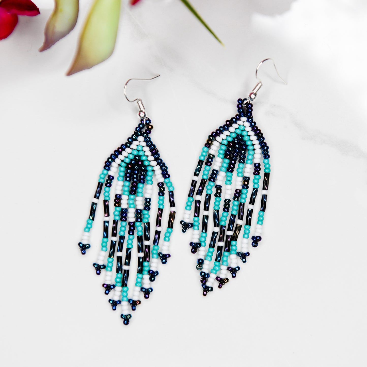 Small Feather Earrings