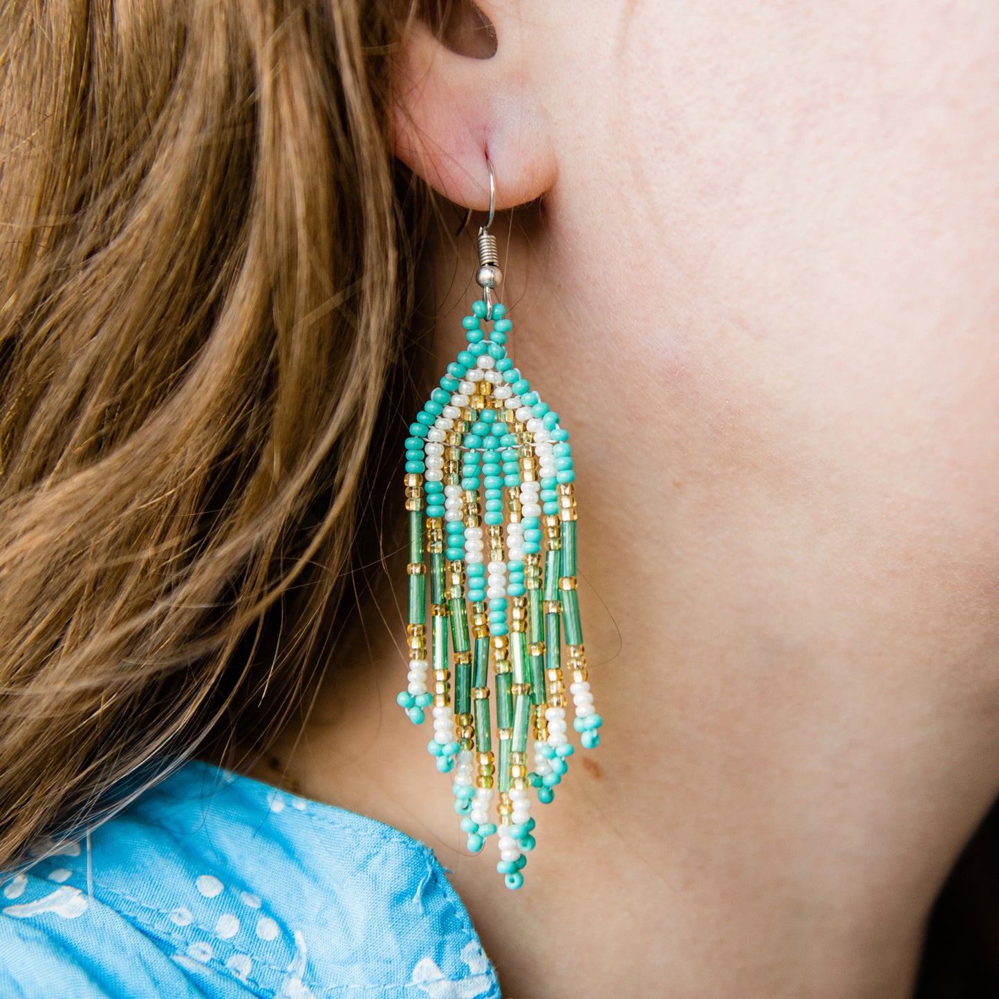 Small Feather Earrings