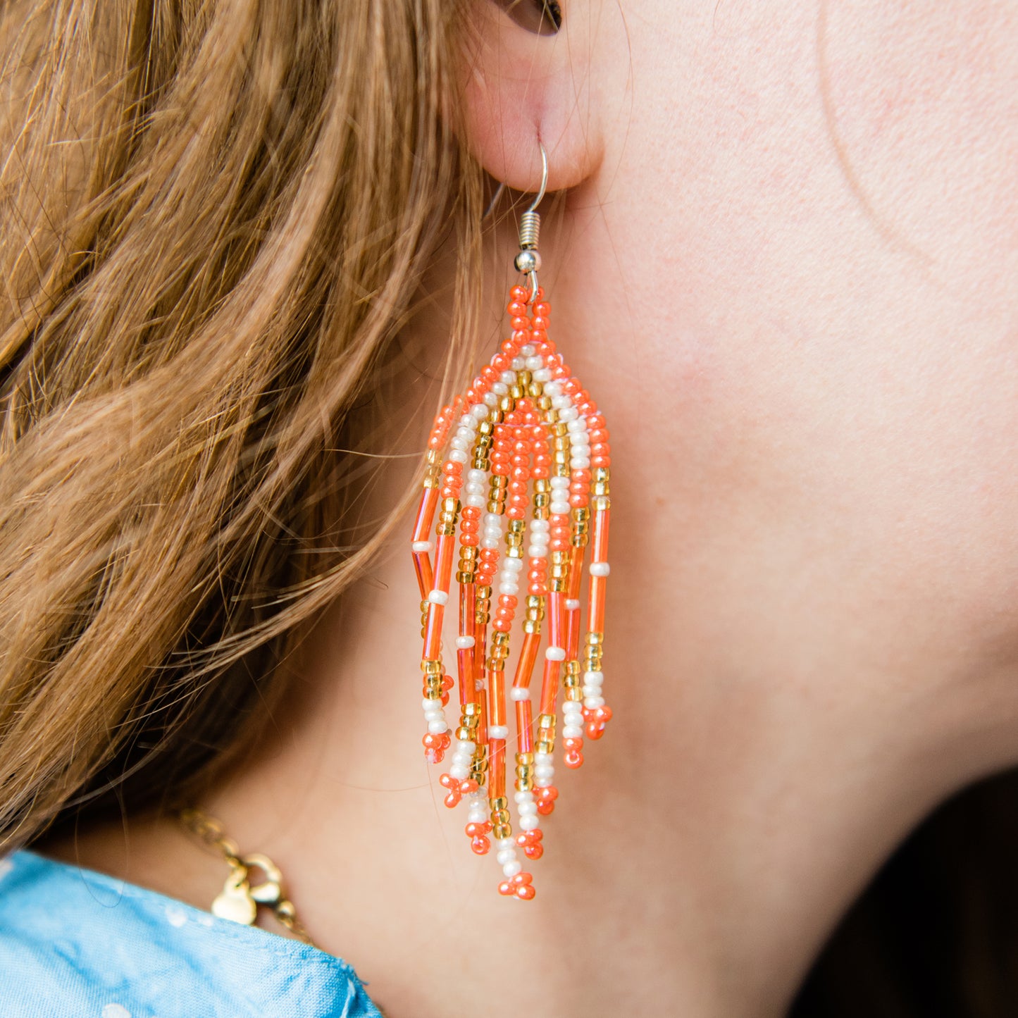 Small Feather Earrings