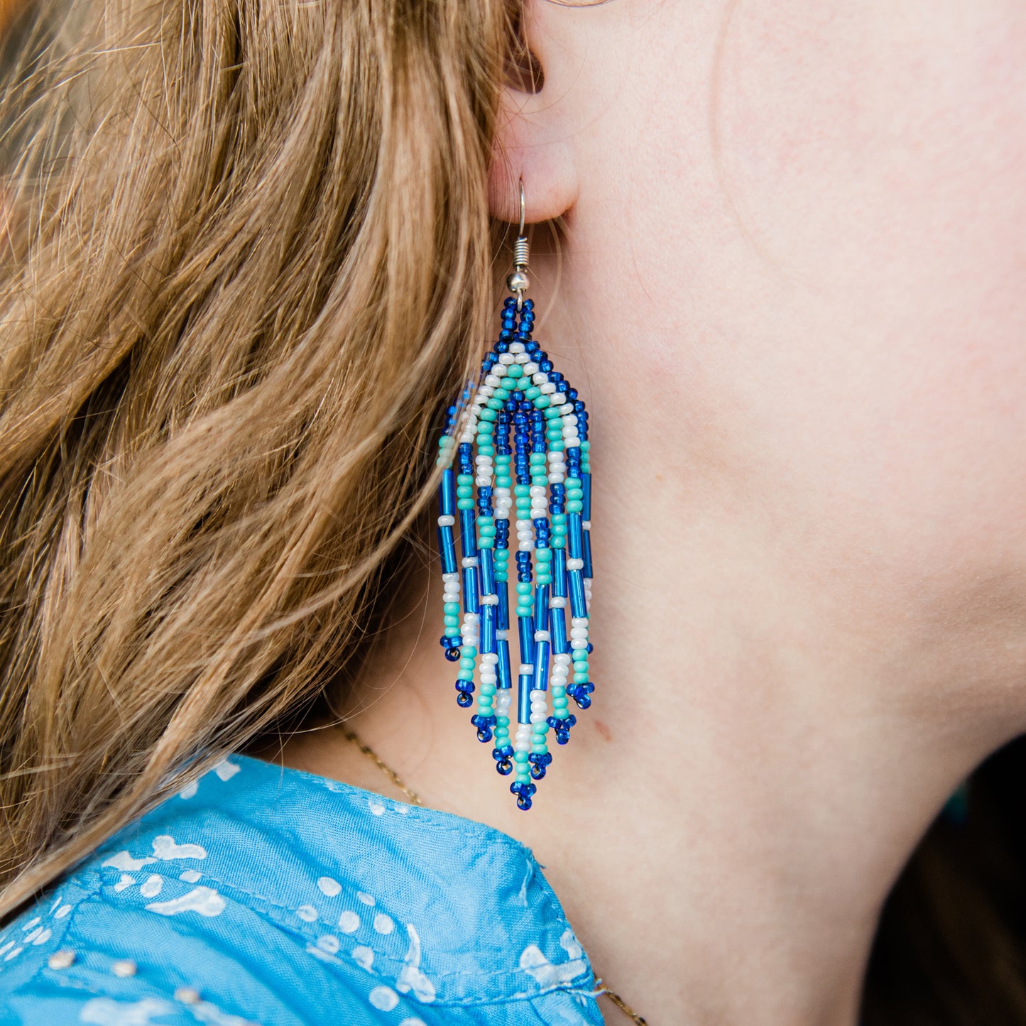 Small Feather Earrings