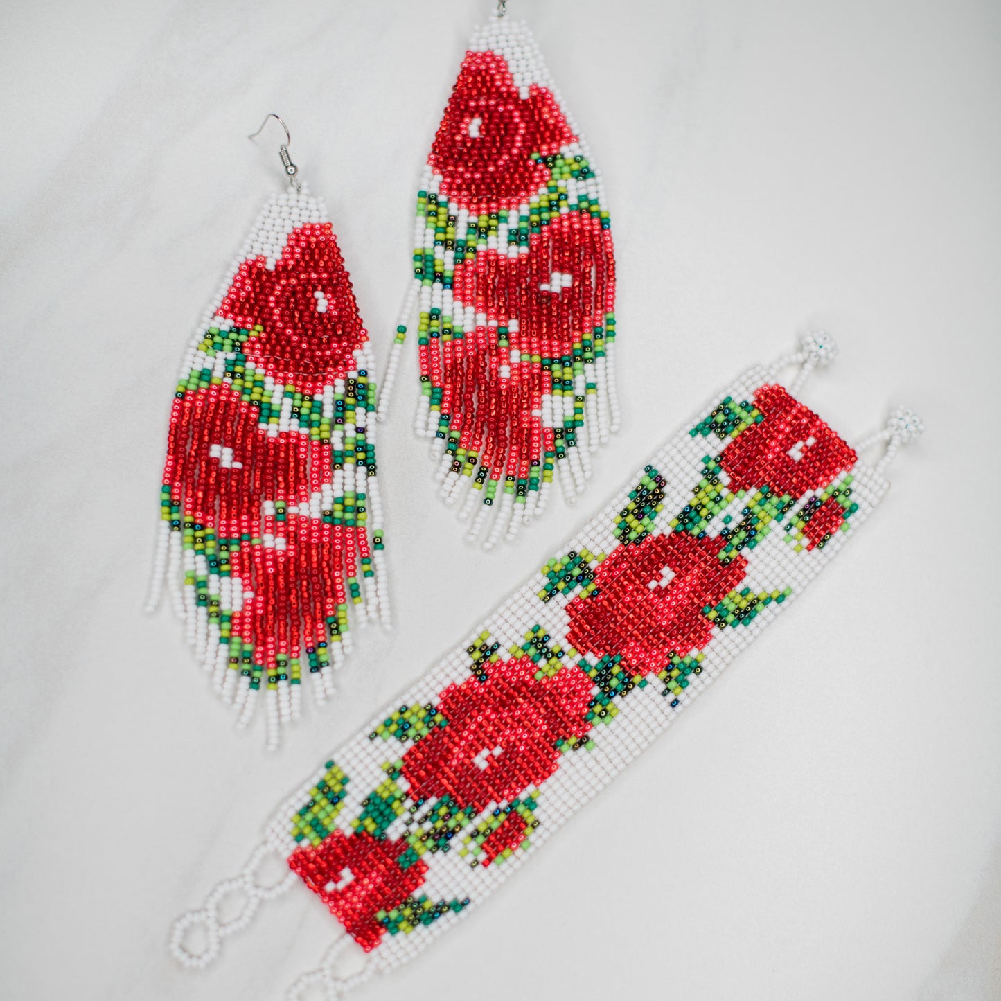 White Rose Bracelet