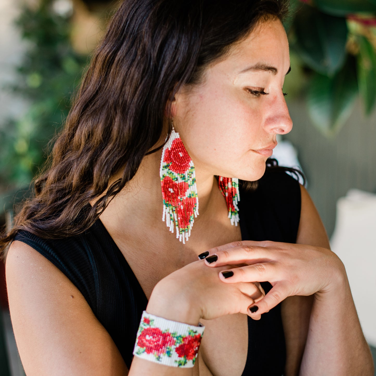 White Rose Bracelet