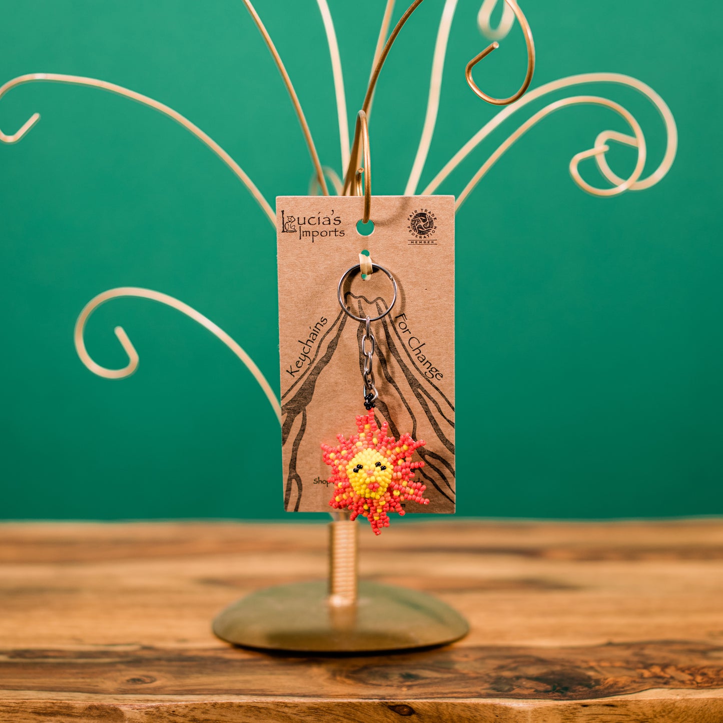 Sun Keychain
