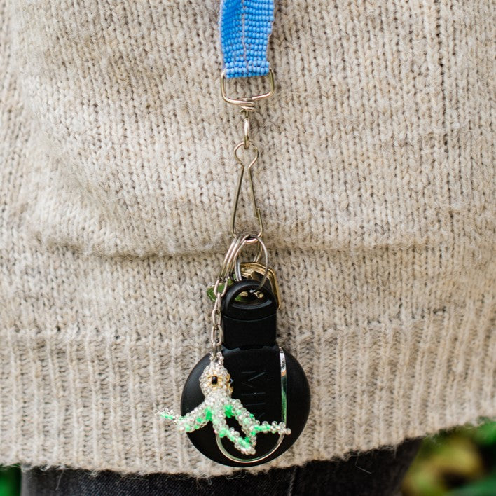 Octopus keychain
