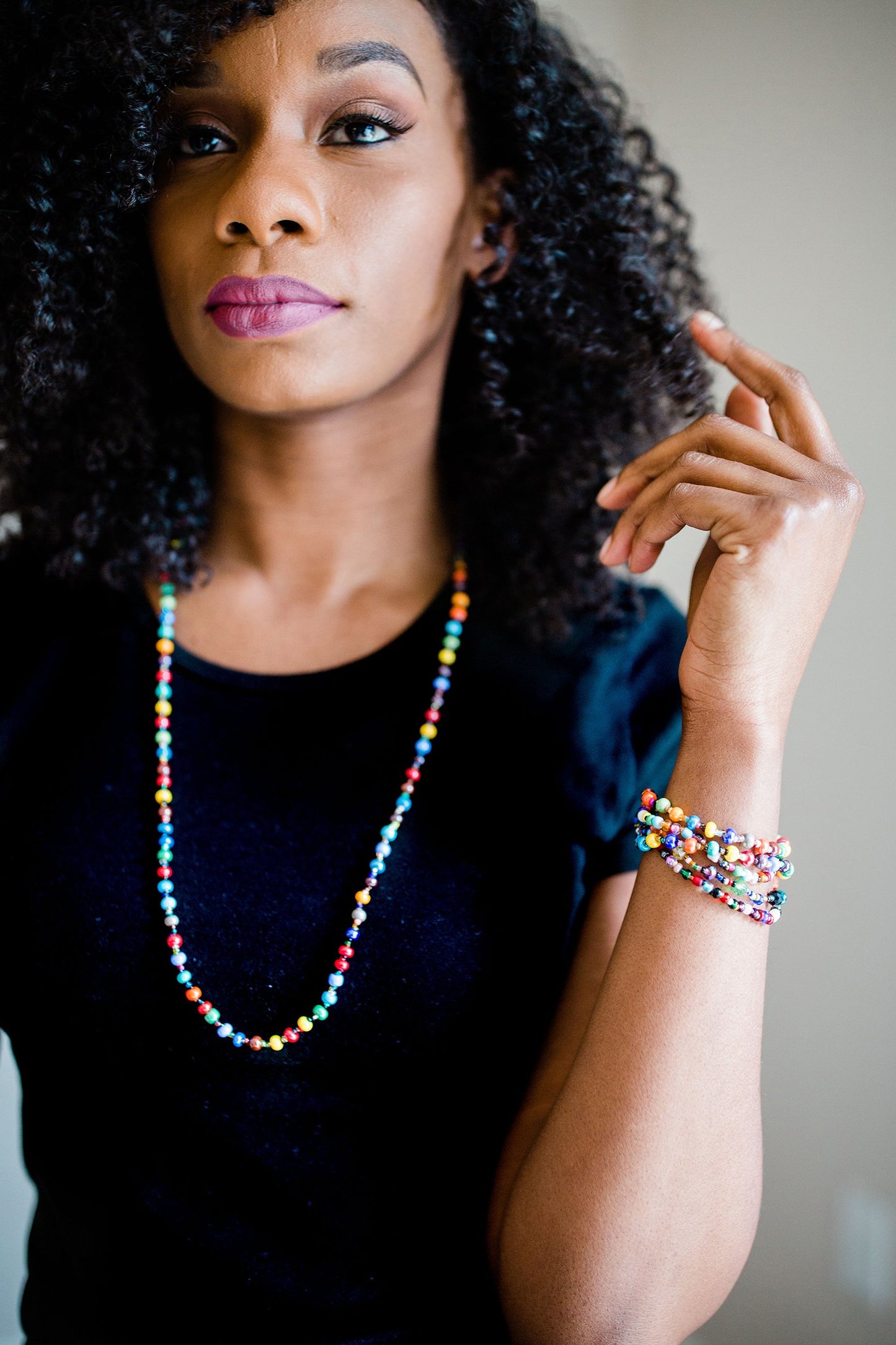 Single Strand Gumball Necklace