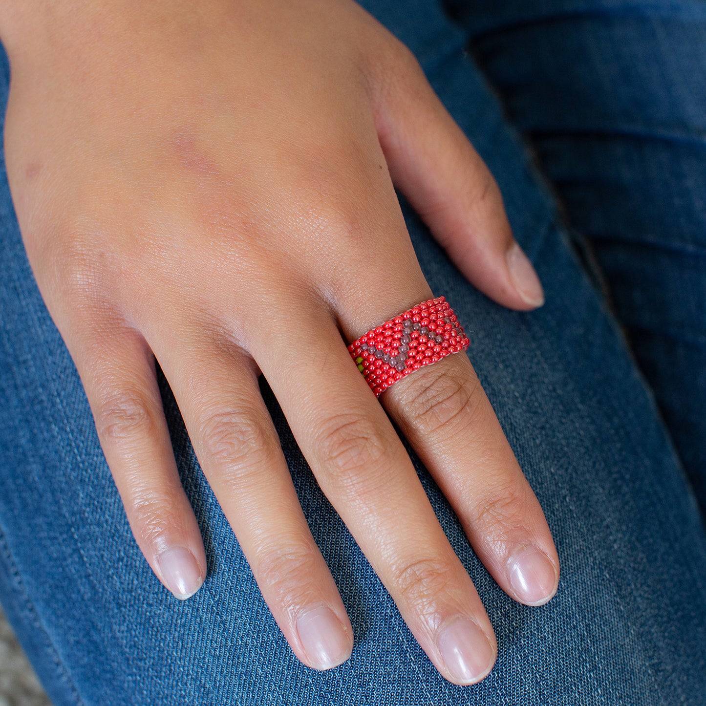 Beaded Ring