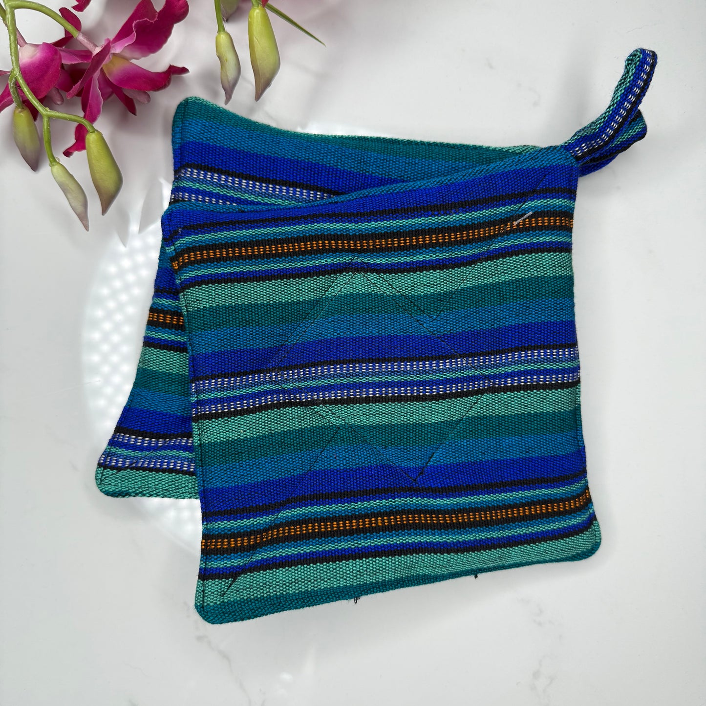 Set of 2 Matching Square Potholders