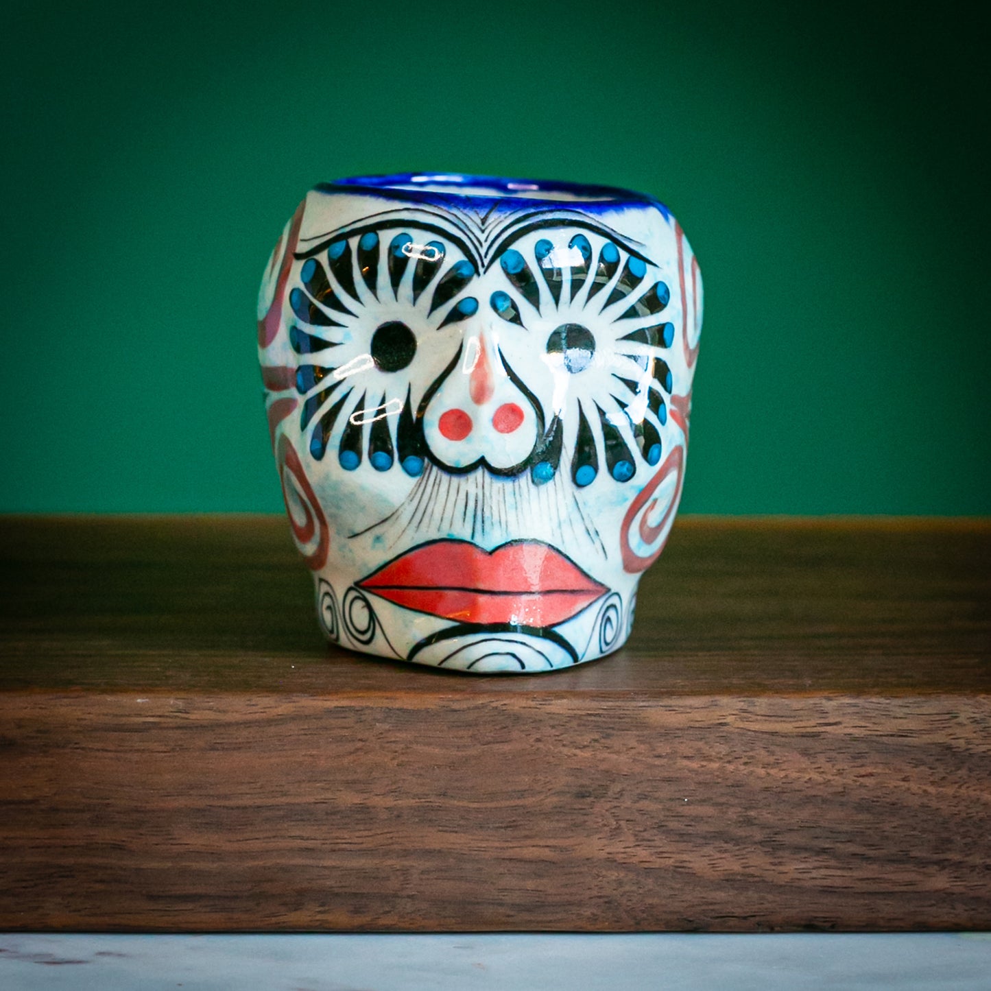 Sugar Skull Skeleton Mug