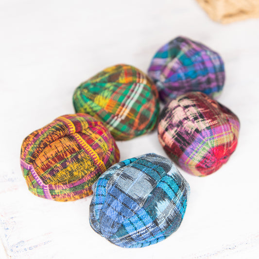Guatemalan Patch Cloth Footbag Kick Sack