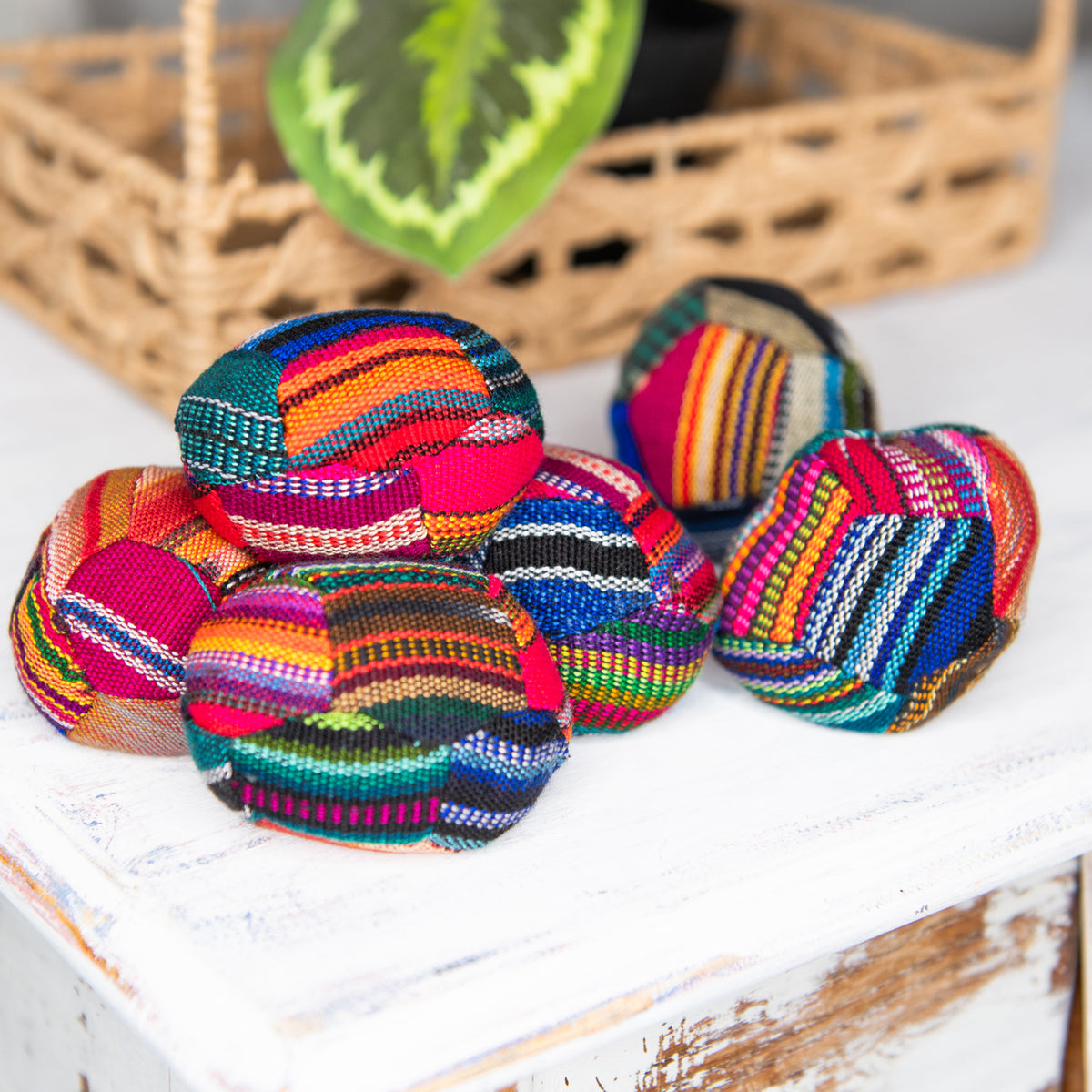 Guatemalan Cloth Footbag Kick Sack Dirtbag