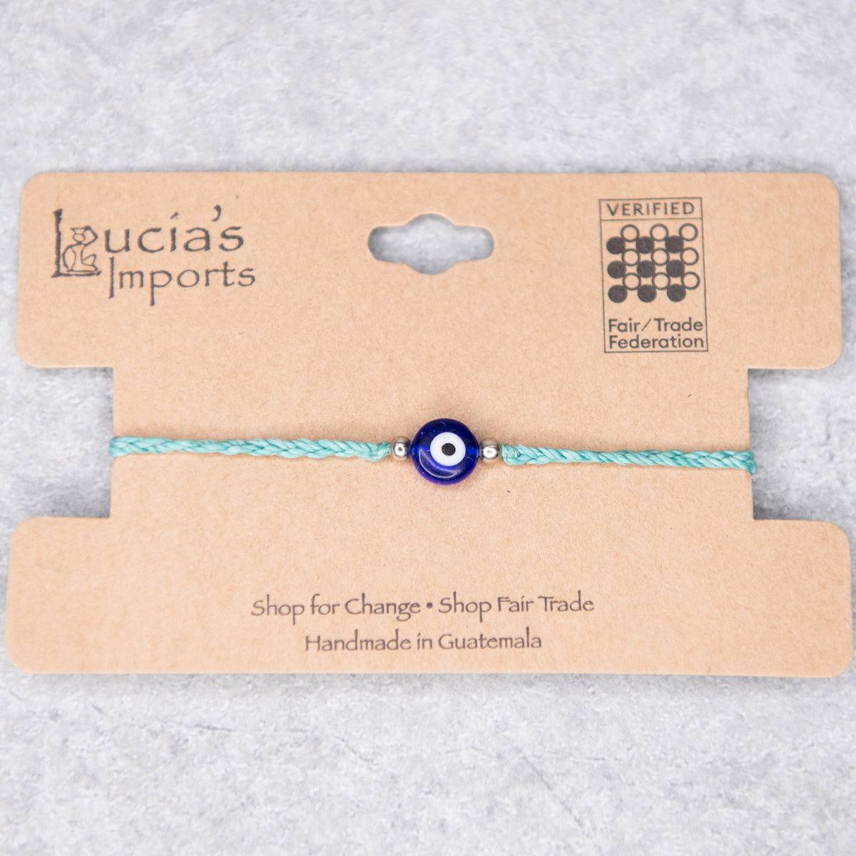 Evil Eye String Bracelet