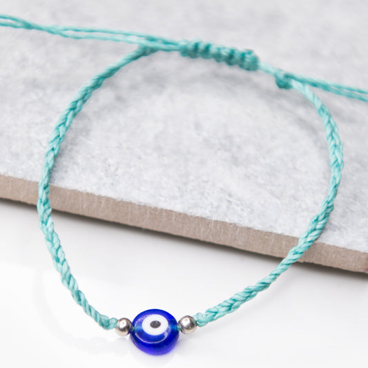 Evil Eye String Bracelet
