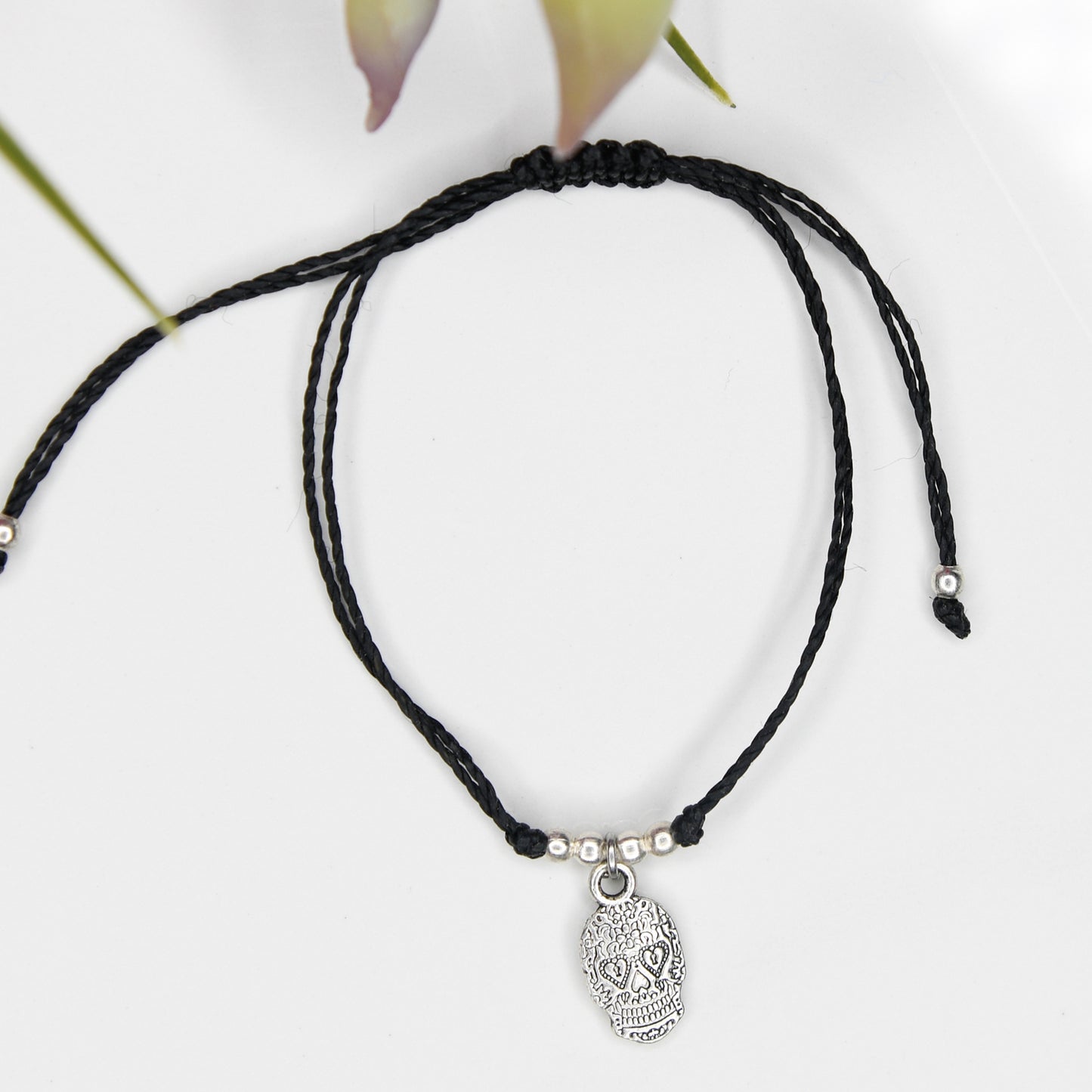 Sugar Skull String Bracelet