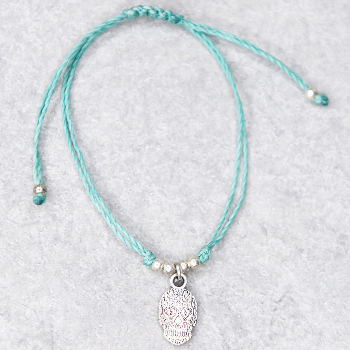 Sugar Skull String Bracelet