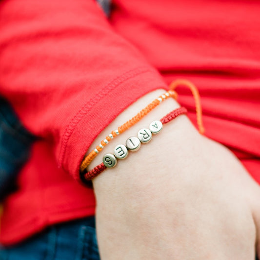 Aries Zodiac Bracelet