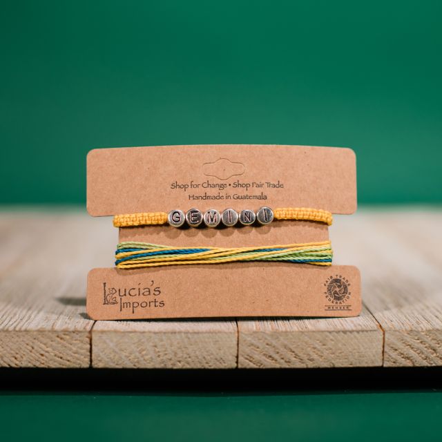 Gemini Zodiac Bracelet