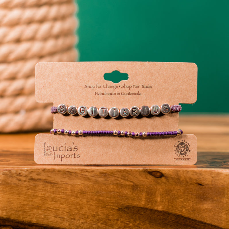 Sagittarius Zodiac Bracelet