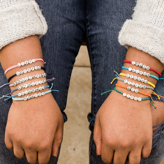 Single Zodiac String Bracelet