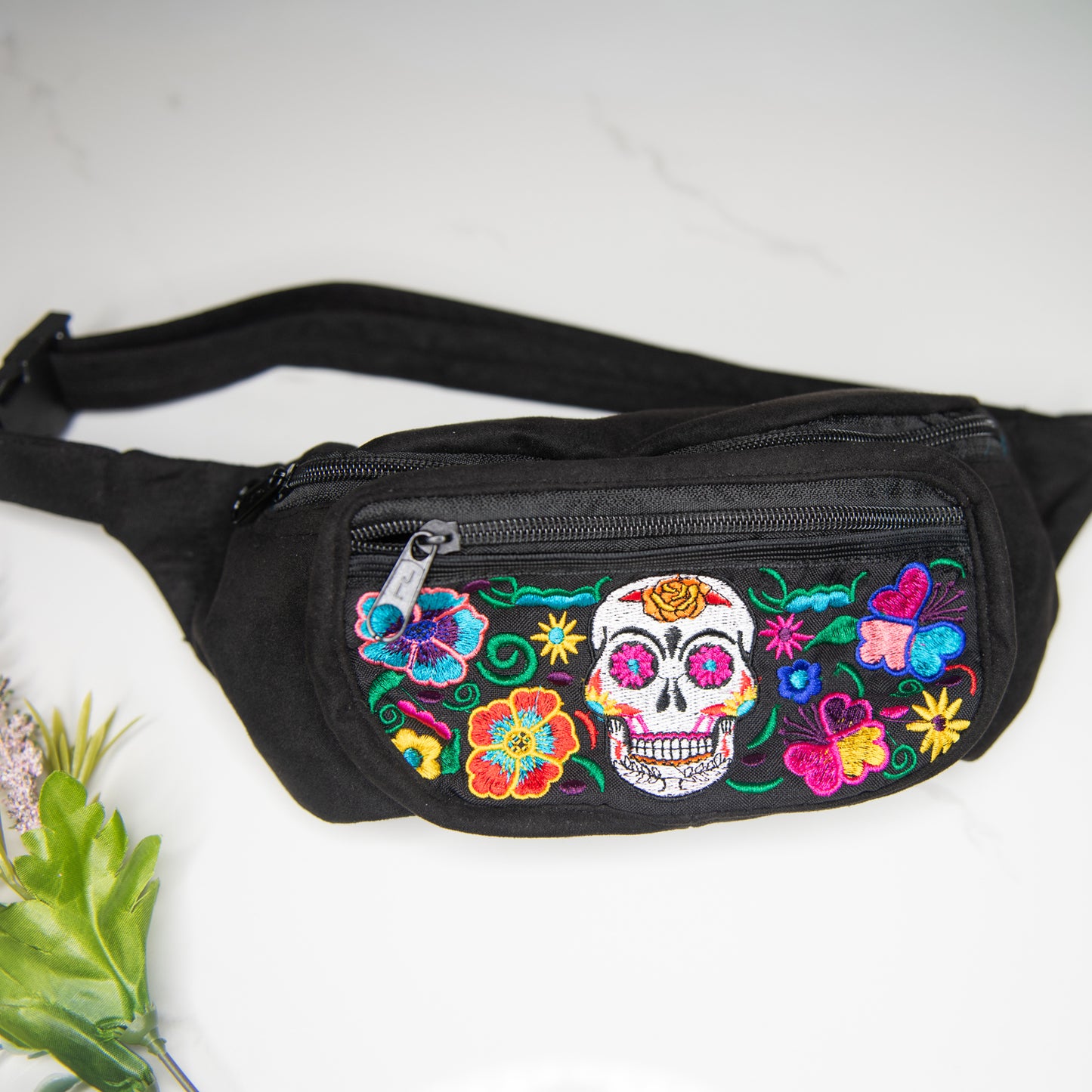 Sugar Skull Fanny Pack