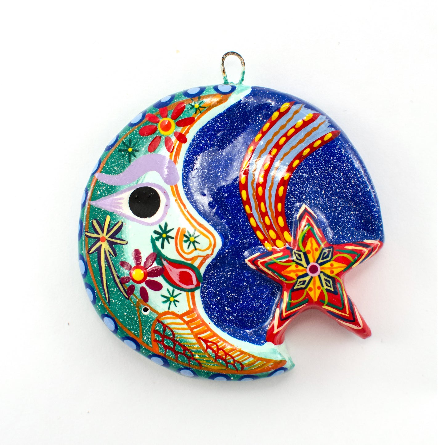 Eclipse Moon Ceramic Ornament (Sale)