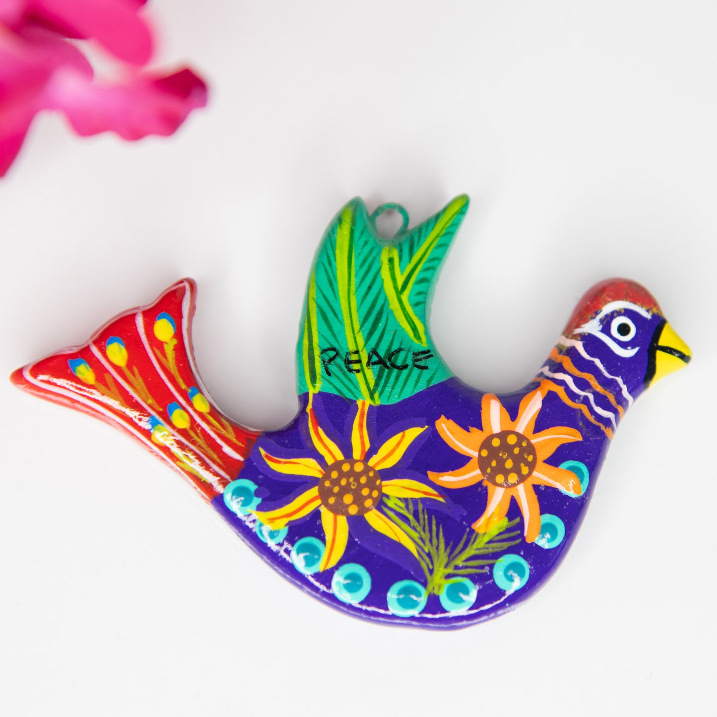 Peace Dove Ceramic Ornament