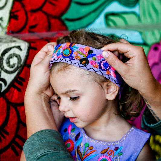 Embroidered Kid's Headband